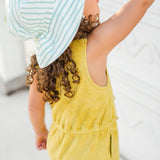 Pehr-Classic Terry Drawstring Romper-Citrus-Toddler-4