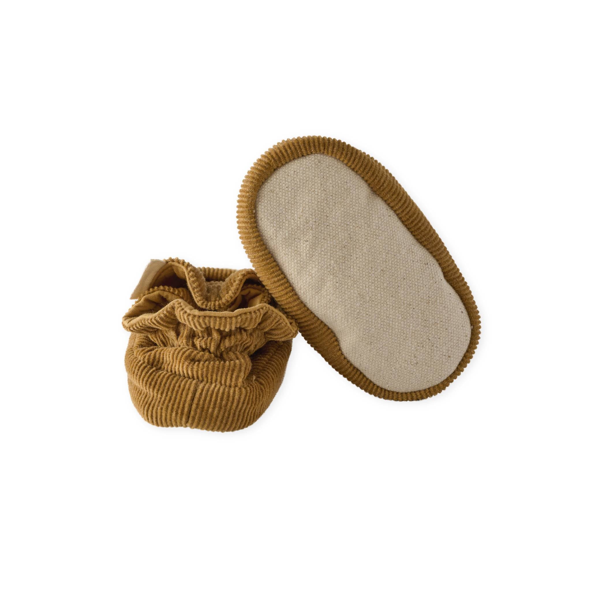 Pehr-Corduroy Bootie-Ochre-6