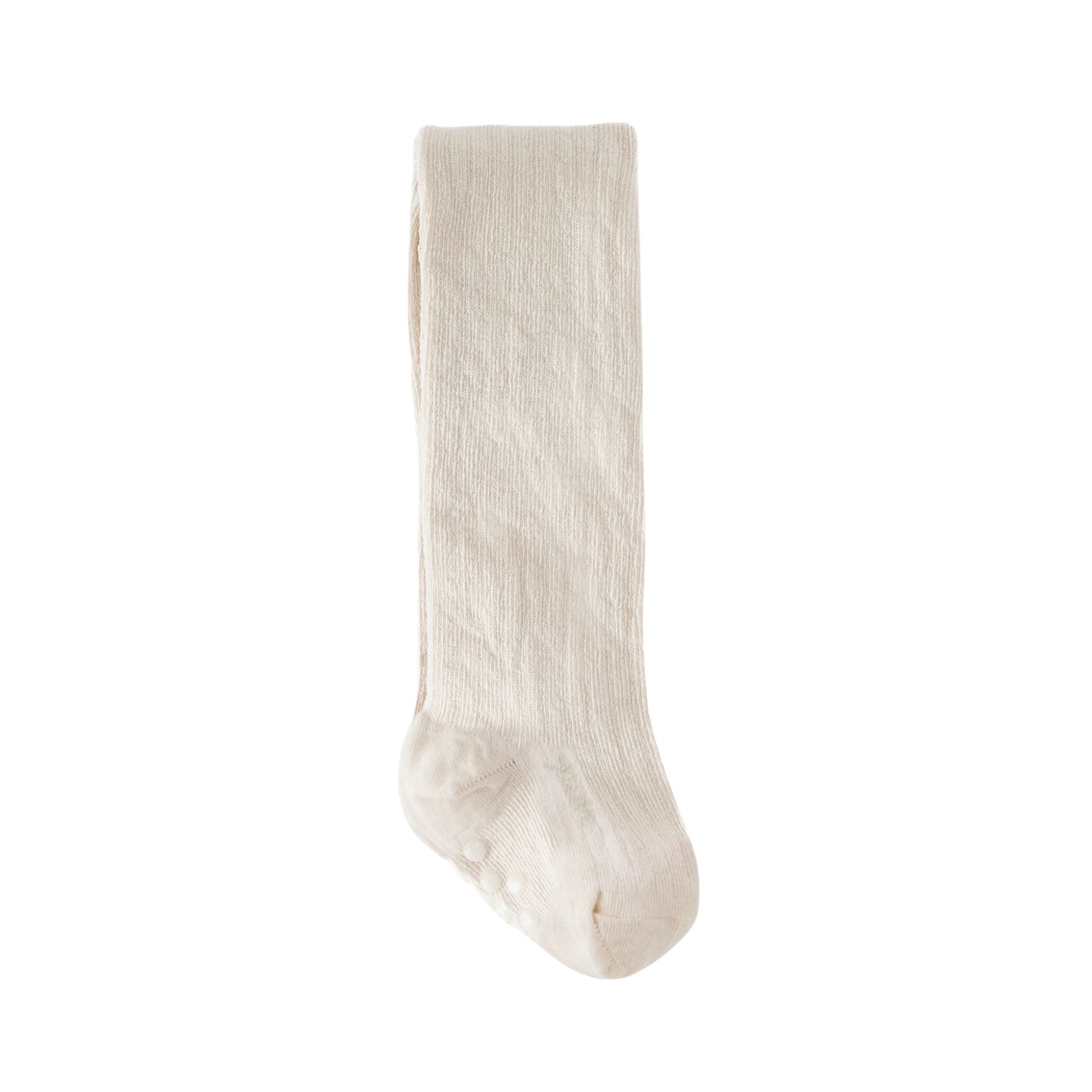 Pehr-Ribbed Tights with Grips-Natural-1