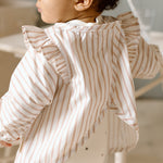 Pehr-Ruffle Smock-Stripes Away Rose Pink-3