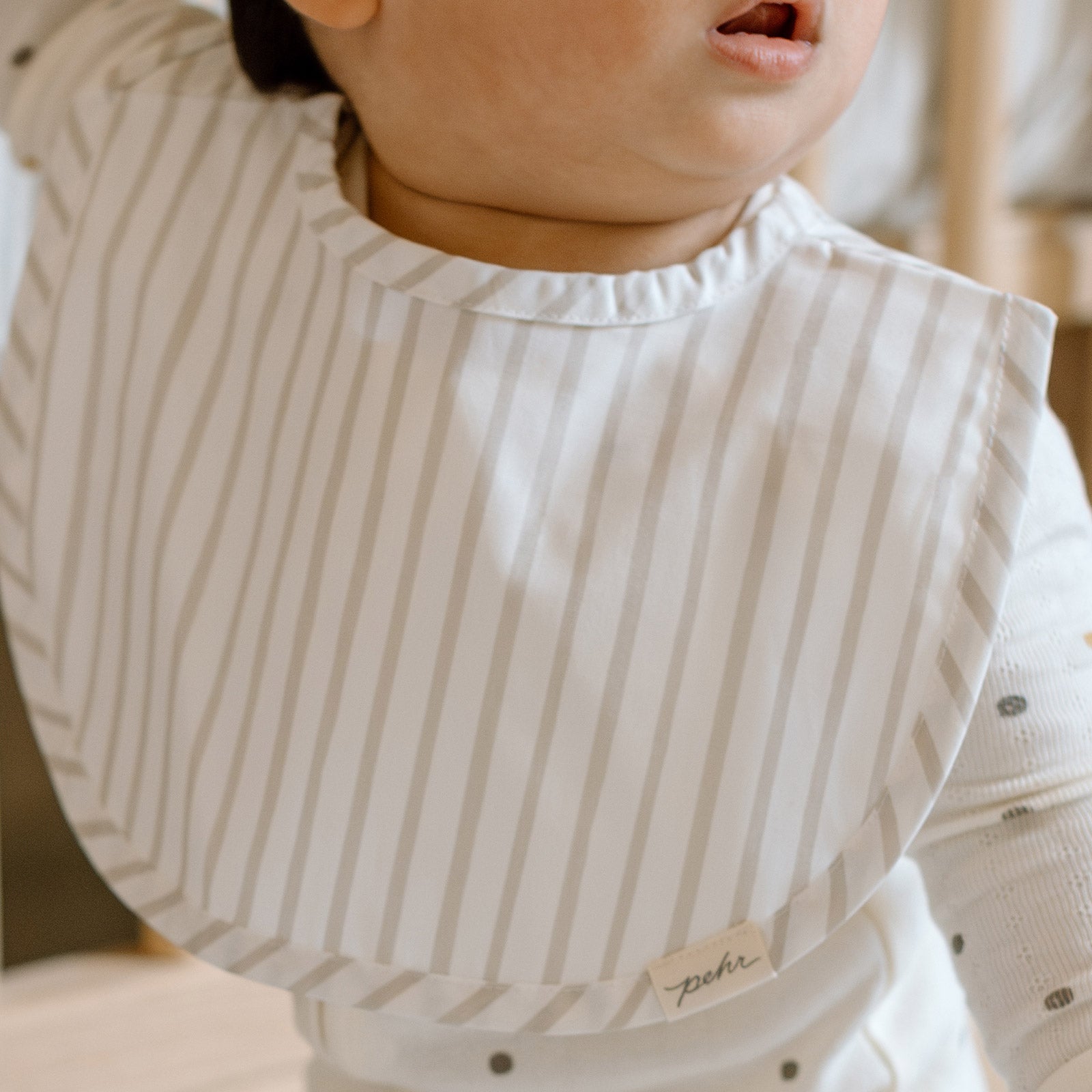 Pehr-Bib-Stripes Away Pebble Grey-2