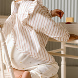 Pehr-Ruffle Smock-Stripes Away Rose Pink-2