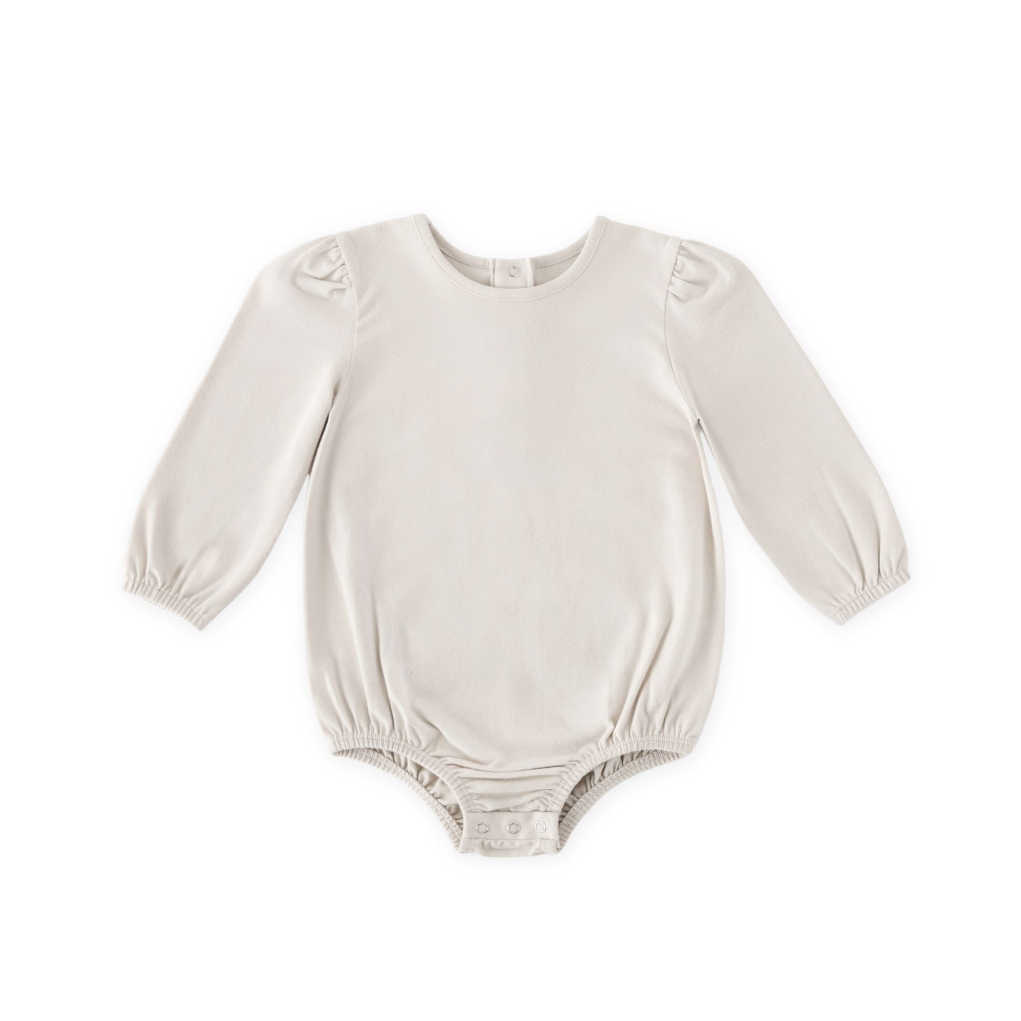 Pehr - Essentials Puff Sleeve One-Piece-Natural-1