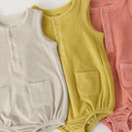 Pehr-Classic Terry Pocket One-Piece-Sand-2