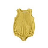 Pehr-Classic Terry Pocket One-Piece-Citrus-1