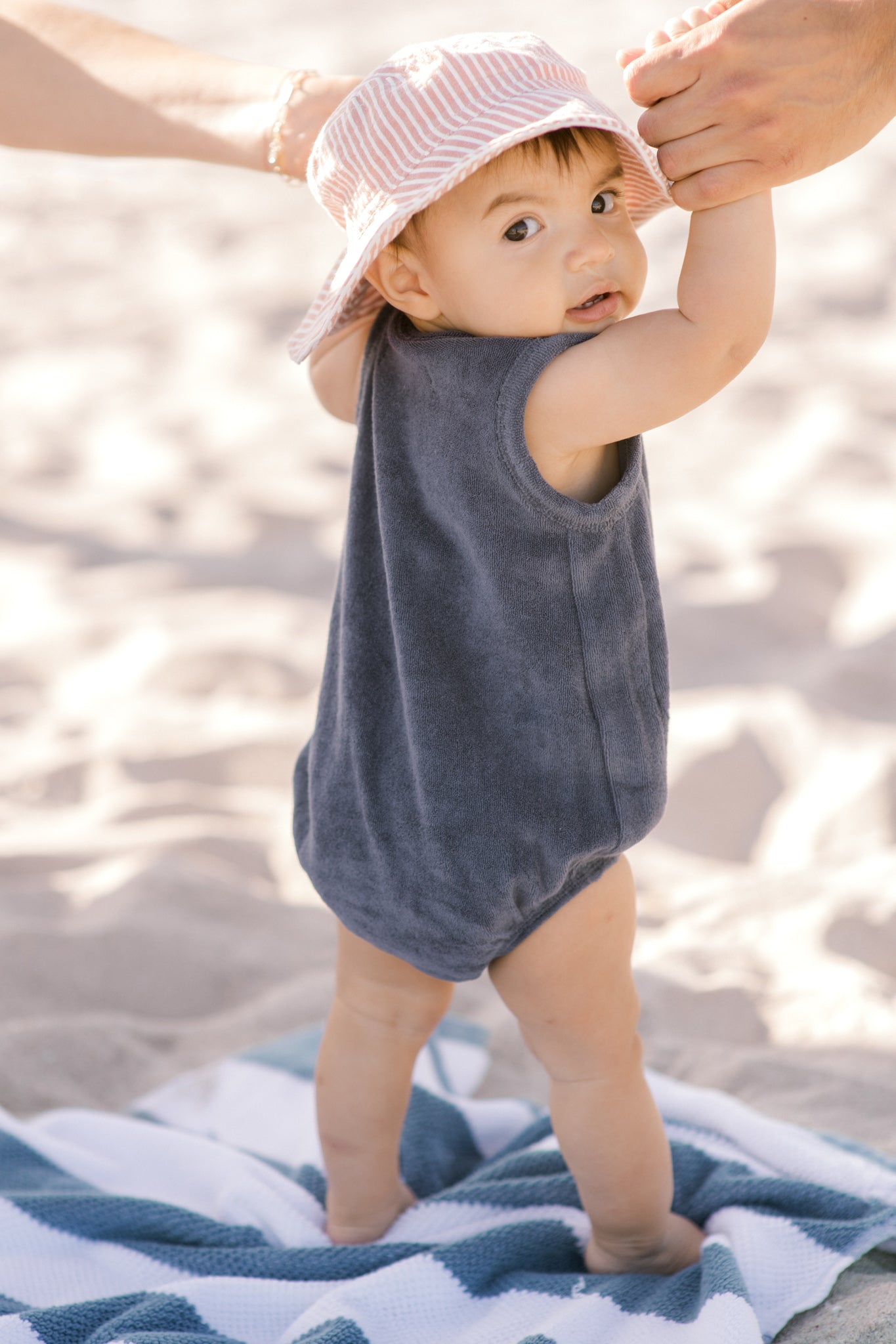 Pehr-Classic Terry Pocket One-Piece-Ocean-4