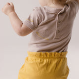Pehr-Garment Dye Bloomer Short-Soft Marigold-4