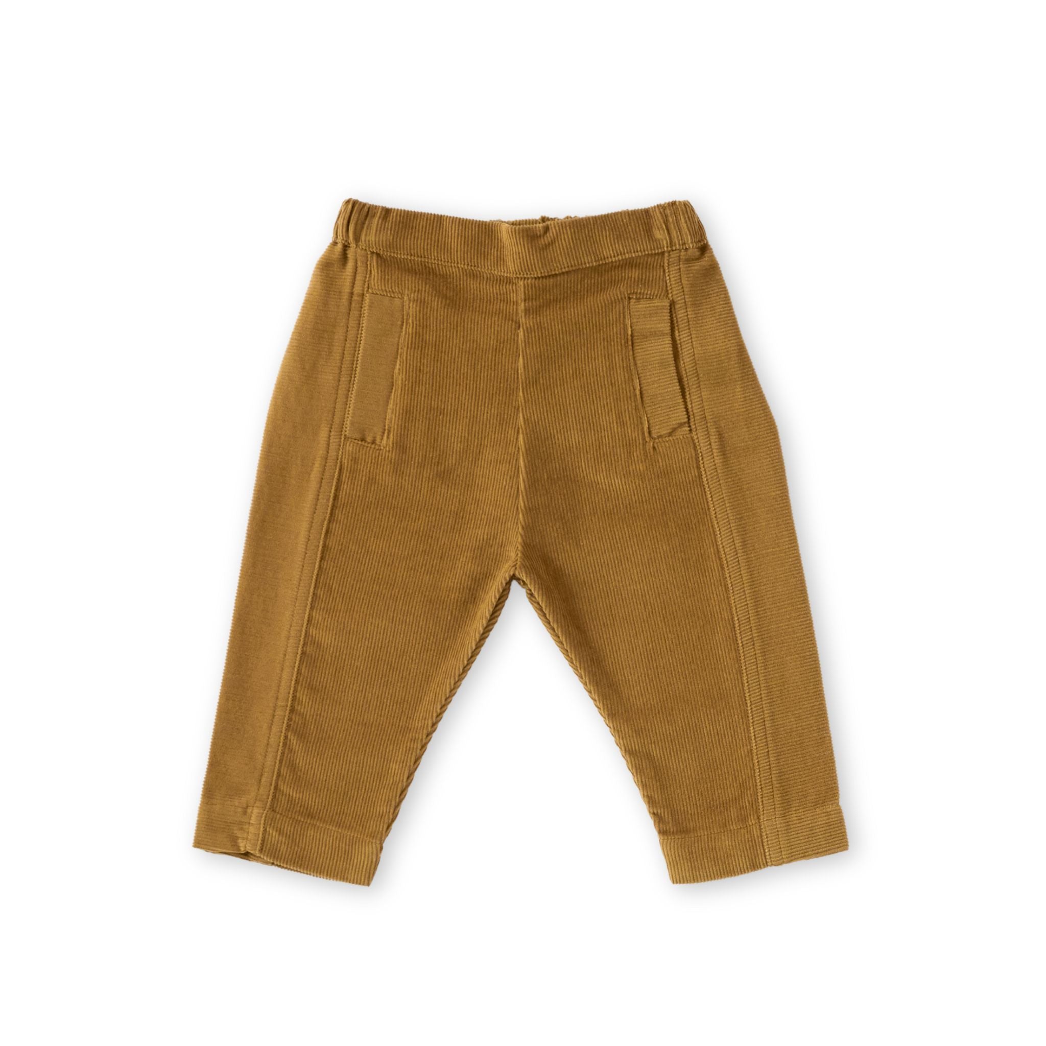 Pehr-Corduroy Pant-Ochre-1