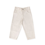 Pehr-Vintage Twill Kids Utility Pant-Natural-1