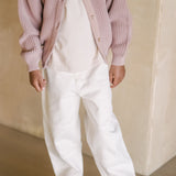 Pehr-Vintage Twill Kids Utility Pant-Natural-2