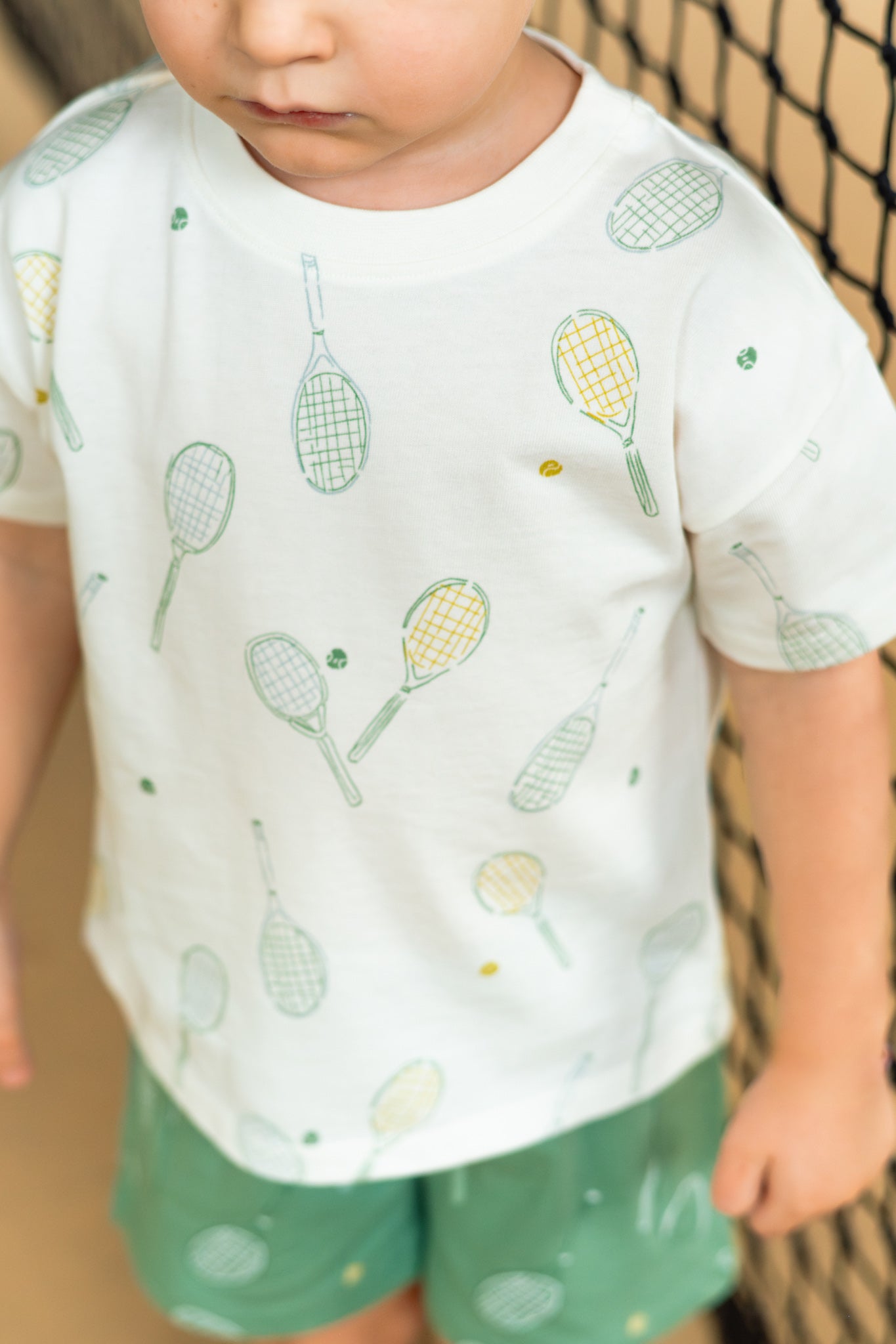 Pehr-Dropped Shoulder Short Sleeve T-Shirt-Doubles-2