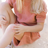 Pehr-Classic Terry Dropped Shoulder Short Sleeve Top-Shell-Toddler-3