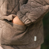Pehr-Corduroy Kids Quilted Jacket-Portobello-3