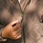 Pehr-Corduroy Kids Quilted Jacket-Portobello-4