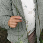 Pehr-Corduroy Kids Quilted Jacket-Sage-3