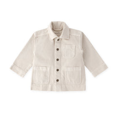 Pehr-Vintage Twill Chore Jacket-Natural-1