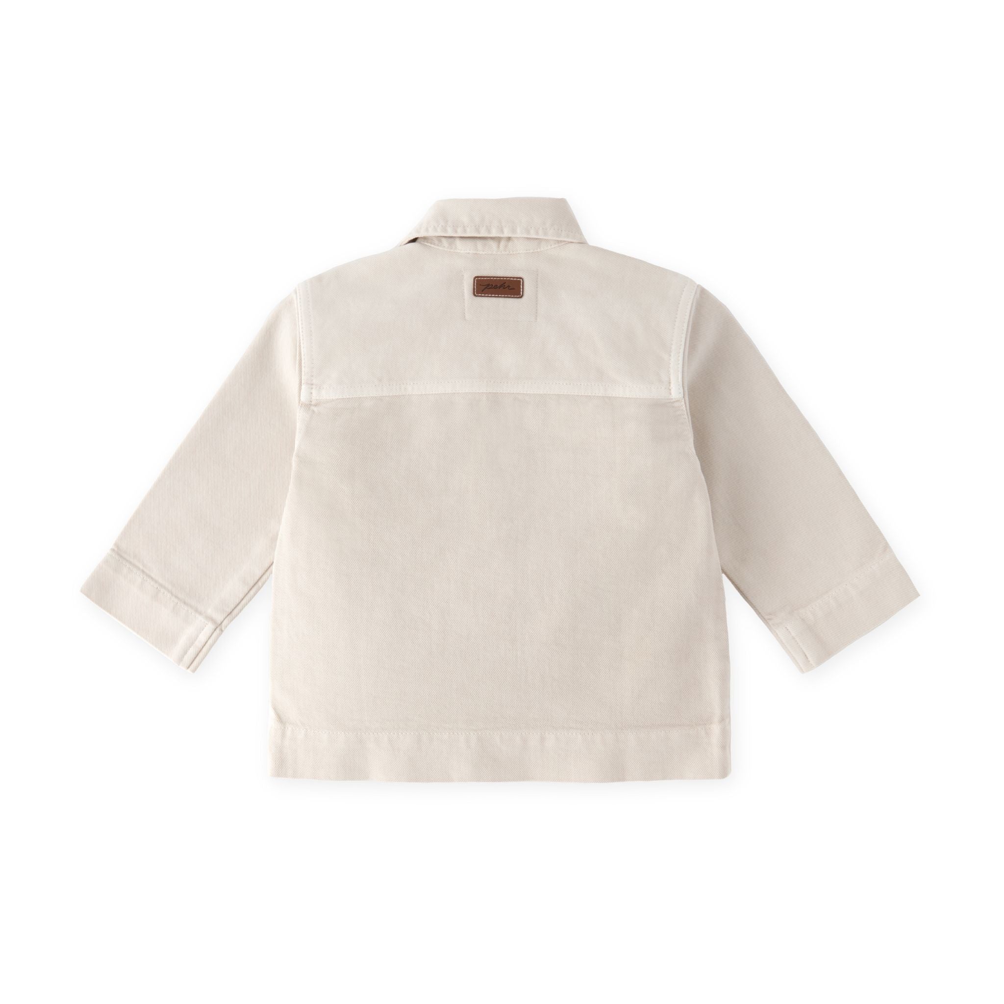 Pehr-Vintage Twill Chore Jacket-Natural-4