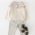 Pehr-Cotton Knit Toddler Sweater-Stone-7