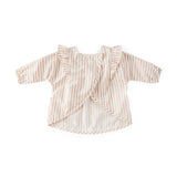 Pehr-Ruffle Smock-Stripes Away Rose Pink-4