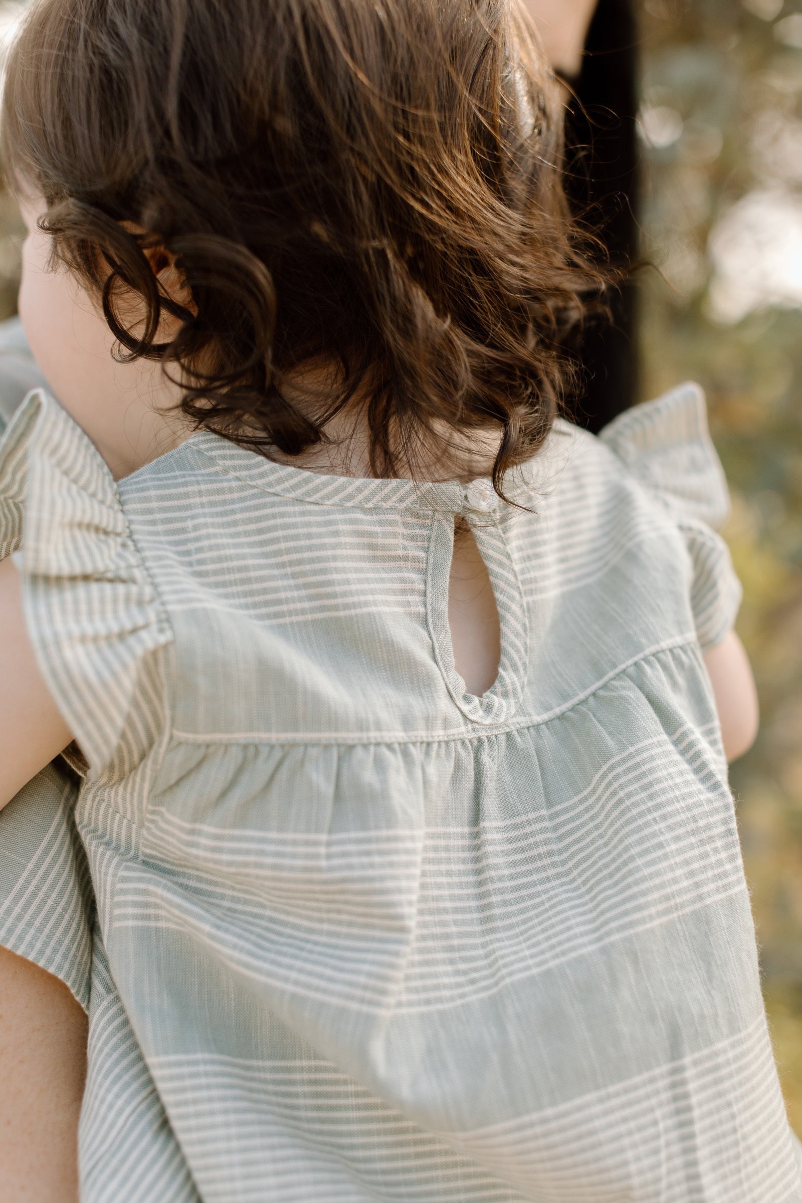 Pehr-Ruffle Dress-Coastal Stripe Lagoon-5