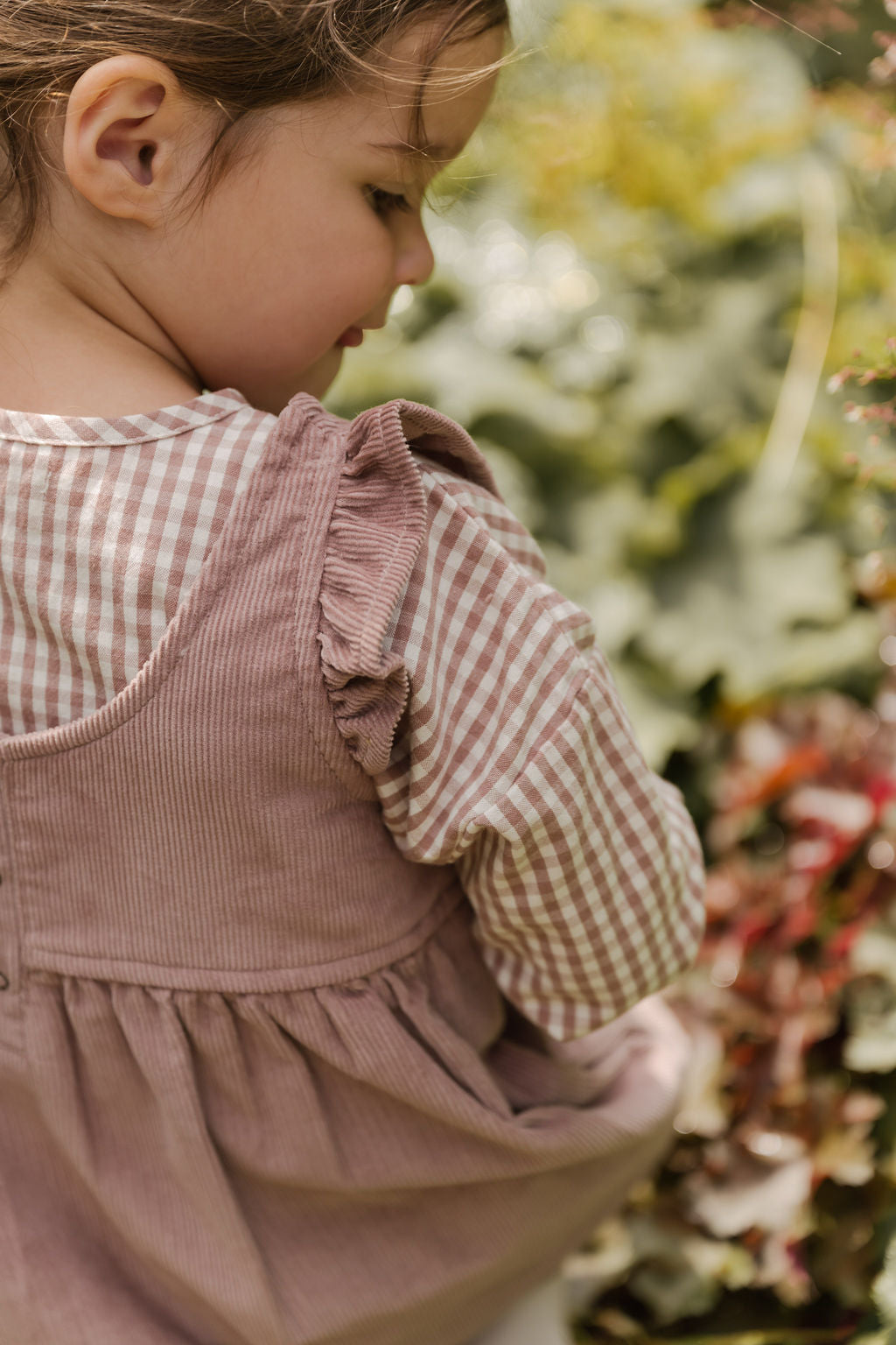 Pehr-Corduroy Pinafore Dress-Thistle-4