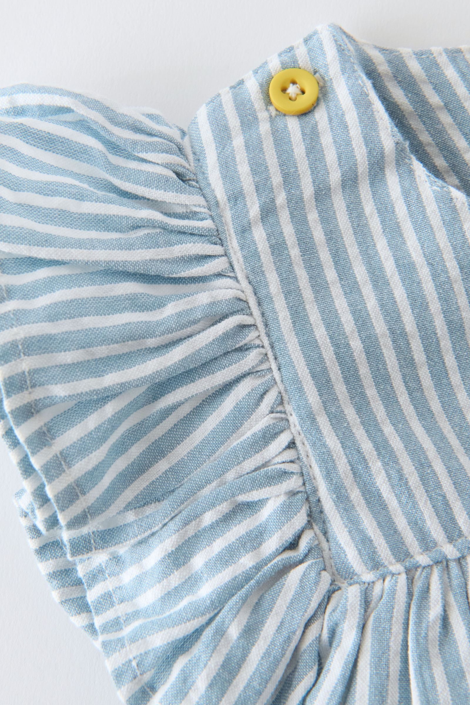 Pehr- Seersucker Dress-Marine Blue-Toddler-7