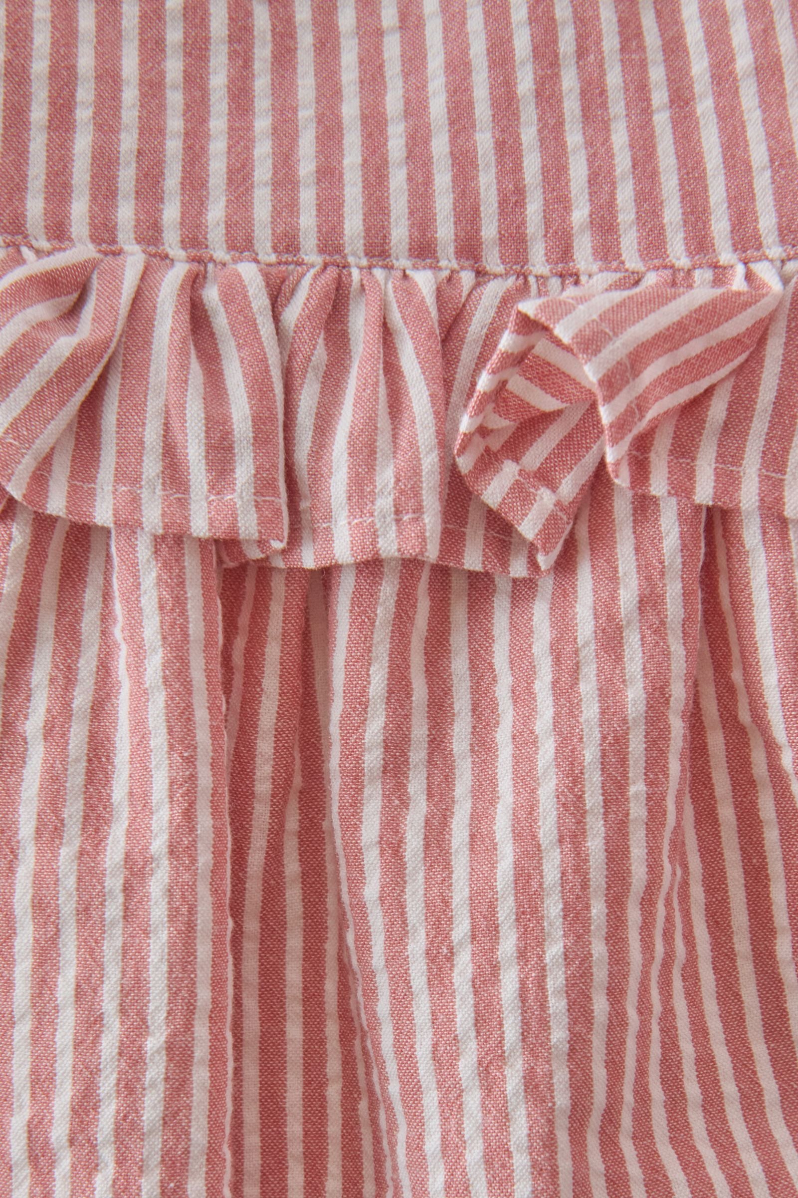 Pehr- Seersucker Dress-Anchor Red-Baby-5
