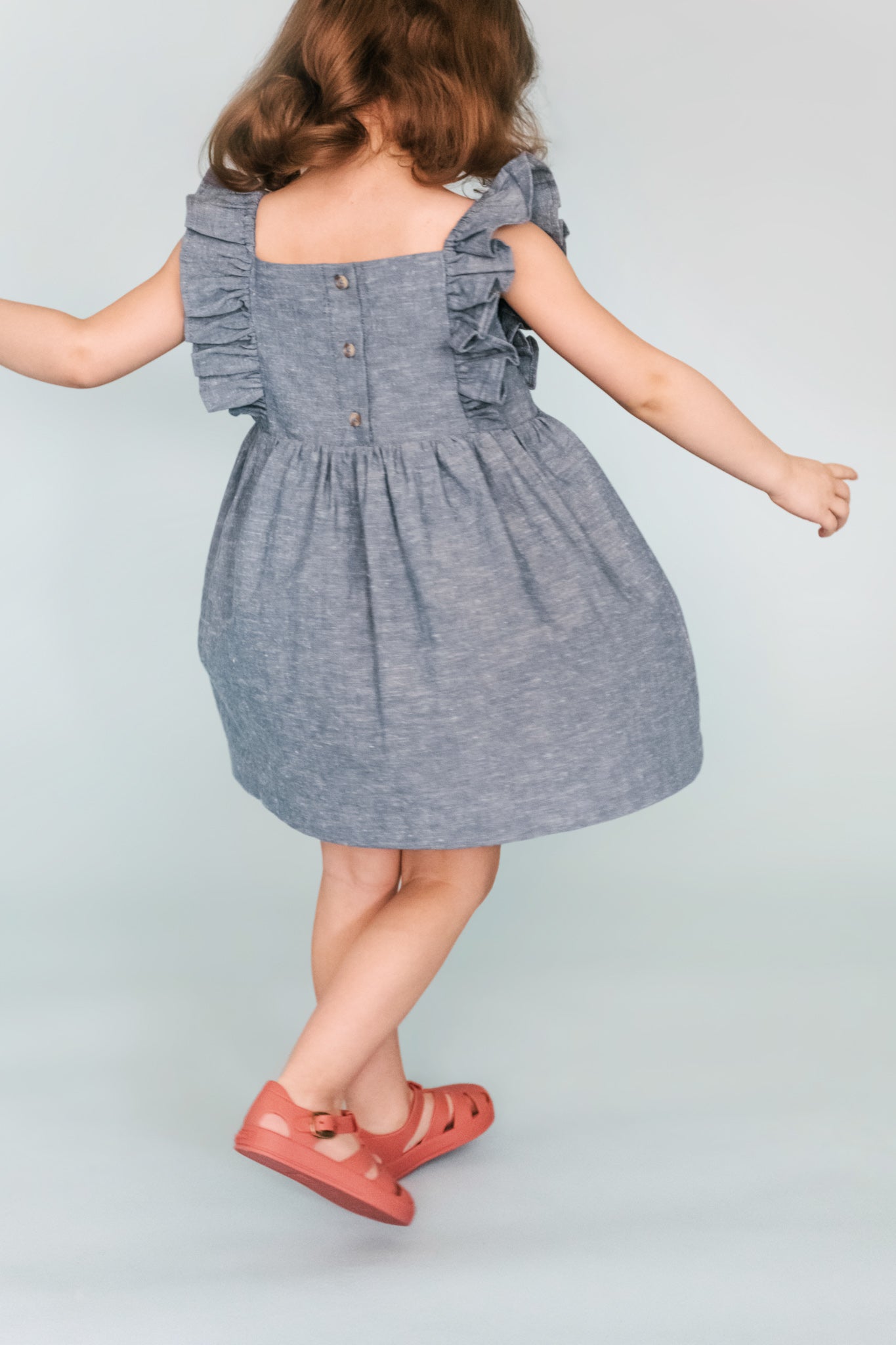 Pehr-Chambray Dress-Chambray-Toddler-4