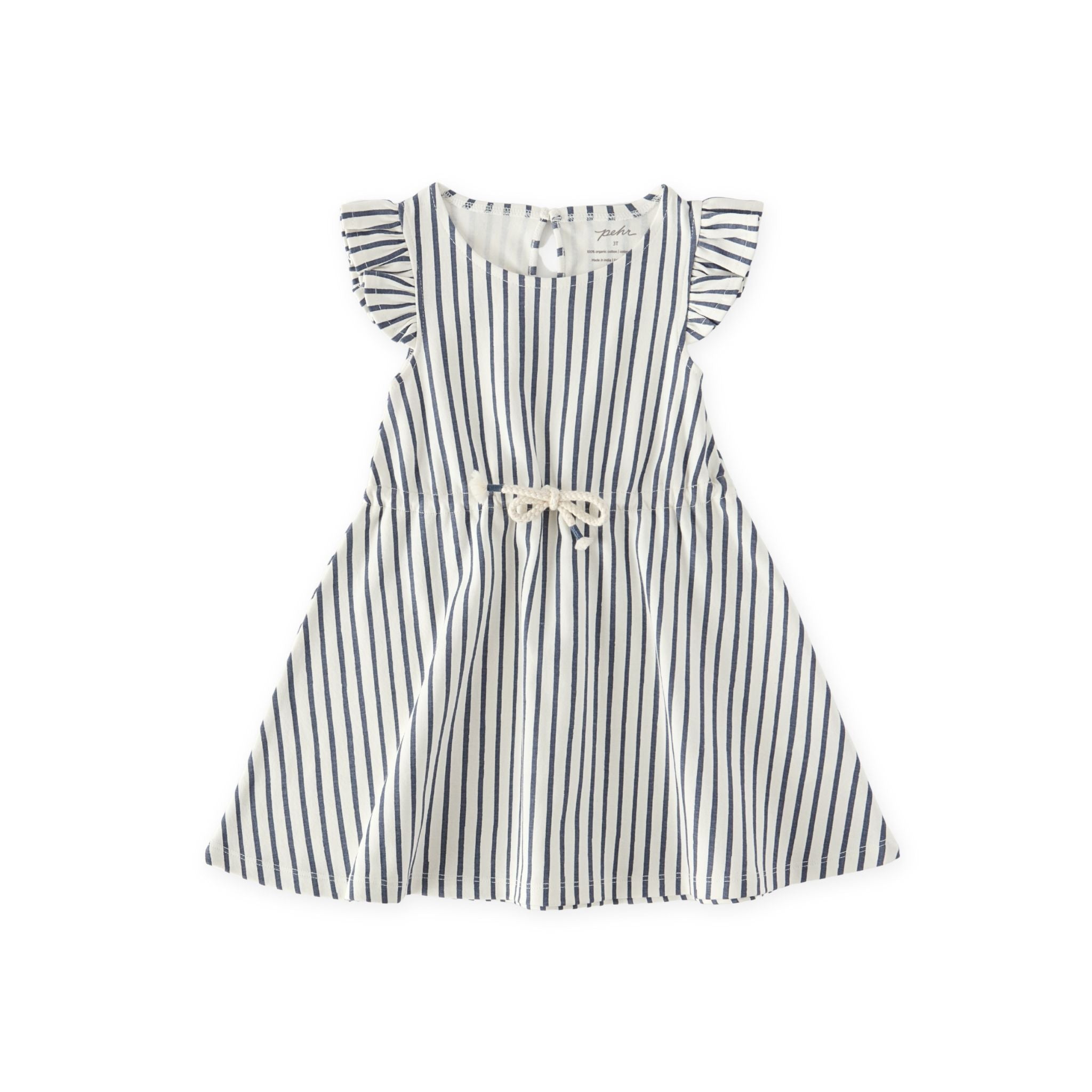 Pehr-Tank Dress-Stripes Away Ink Blue-Toddler-1