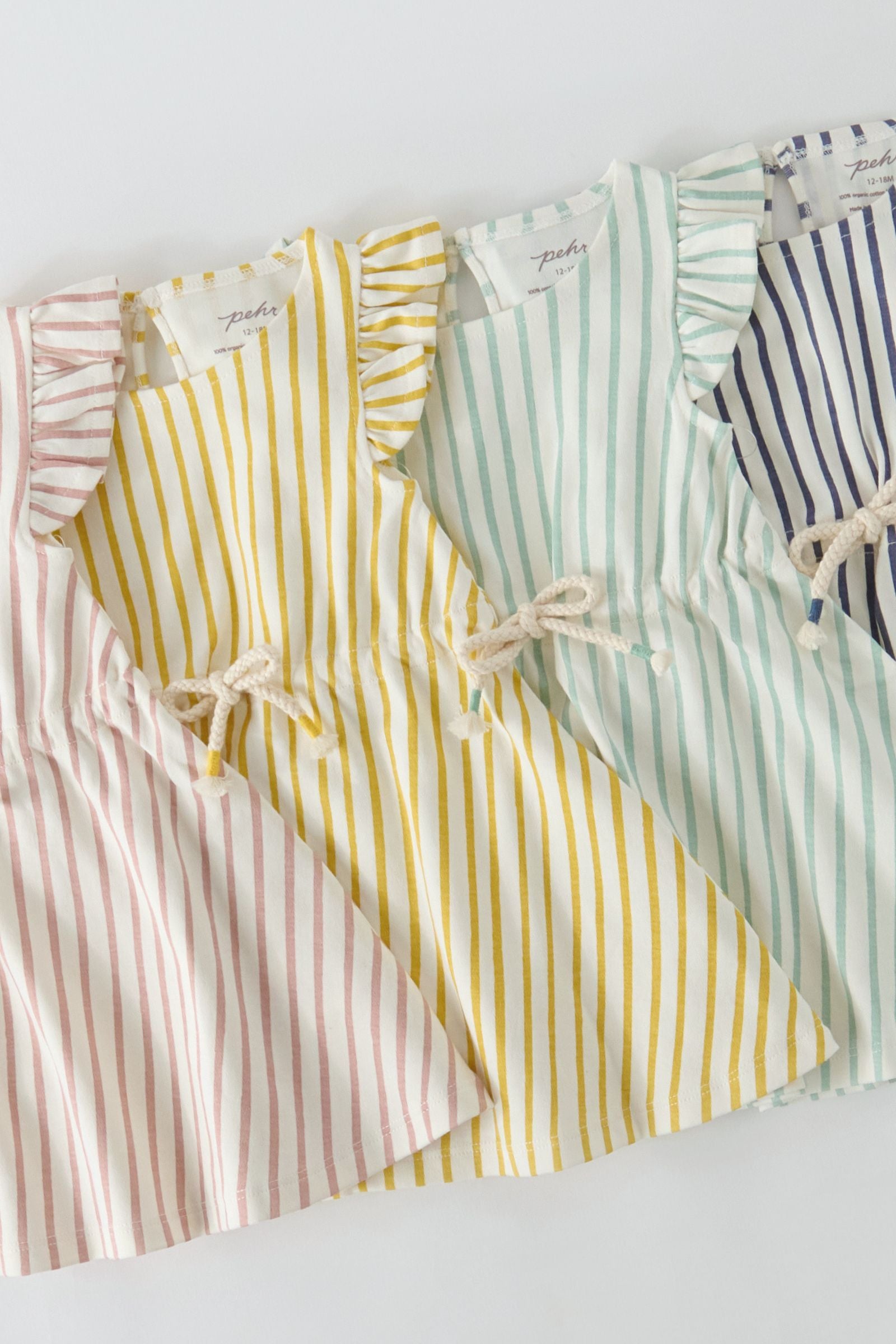 Pehr-Tank Dress-Stripes Away Marigold-Baby-2