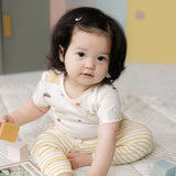 Pehr-Short Sleeve Shoulder Snap One-Piece-Explore the World-2