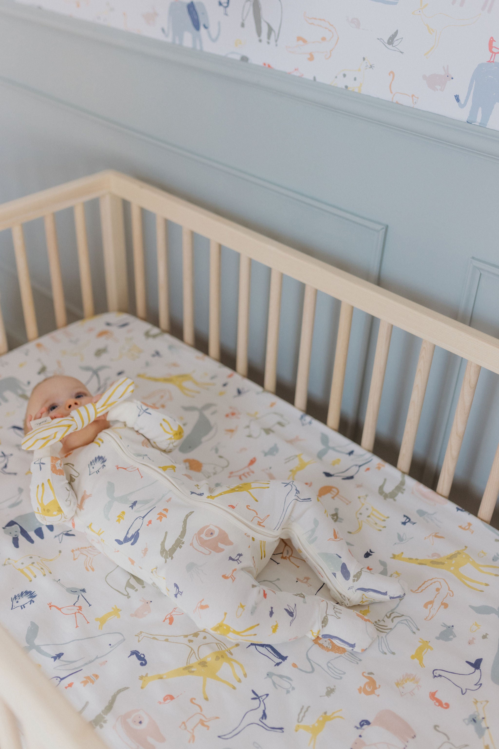 Pehr-Crib Sheet-Into The Wild-4