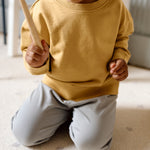 Pehr-French Terry Sweatshirt-Dijon-4