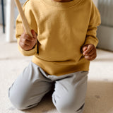 Pehr-French Terry Sweatshirt-Dijon-4
