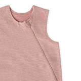 pehr-Sailor Stripe Front Zipper 1.0 Tog Sleep Bag-Tea Rose-9-18 mos-1