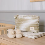 Pehr-On The Go Pouch-Stripes Away Olive Medium-3