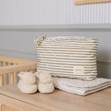 Pehr-On The Go Pouch-Stripes Away Olive Medium-3
