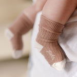 Pehr-Crew Socks with Grips 3 - Pack-Blossom Set-2