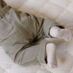 Pehr-Crew Socks with Grips 3 - Pack-Natural Set-2