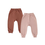 Pehr-French Terry Harem Pant-Pinks-Baby-1