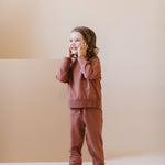 Pehr-French Terry Harem Pant-Pinks-Toddler-6