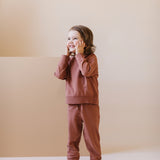Pehr-French Terry Harem Pant-Pinks-Toddler-6