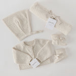 Pehr-Dotty Knit Sweater-Natural-Newborn-2