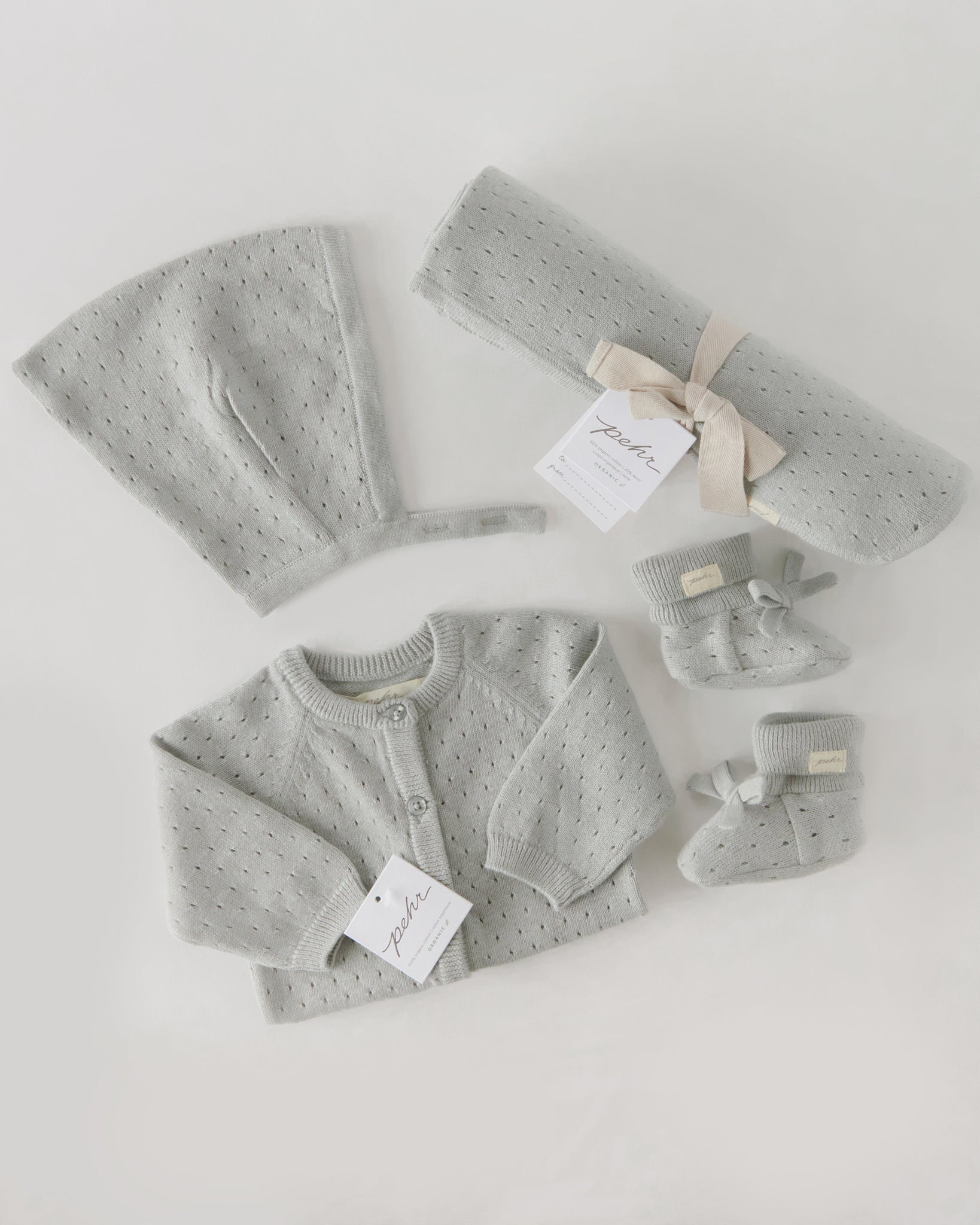 Pehr-Dotty Knit Gift Set-Soft Sea-Newborn-2