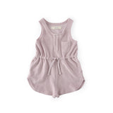 Pehr-Classic Terry Drawstring Romper-Lilac-1