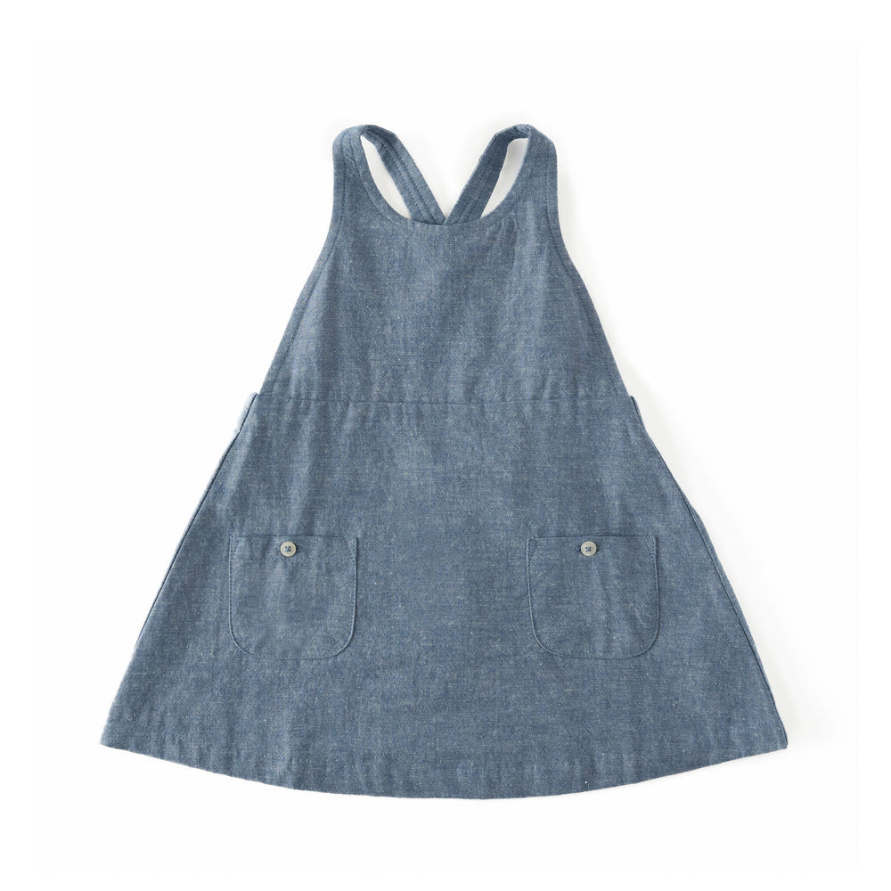 Overall Dress Dress Pehr Chambray 6 - 12 mos. 