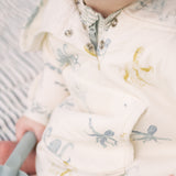 Pehr - Hooded Poncho Towel - Octopus Oasis - Baby-2