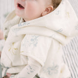 Pehr - Hooded Poncho Towel - Octopus Oasis - Baby-4
