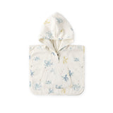 Pehr - Hooded Poncho Towel - Octopus Oasis - Baby-7