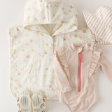 Pehr - Hooded Poncho Towel - Starfish- Baby-5